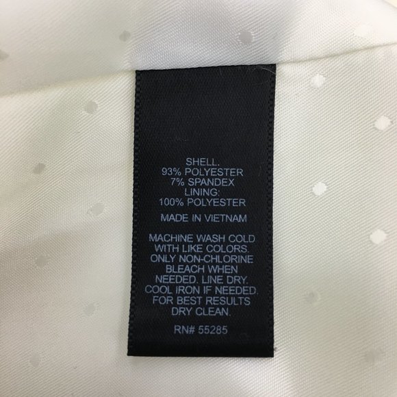 Express White Double Breasted Blazer Jacket - Picture 9 of 9